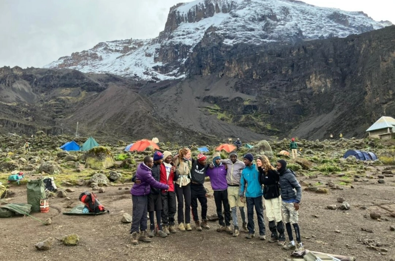 6 Days Lemosho Route Kilimanjaro Climbing in July