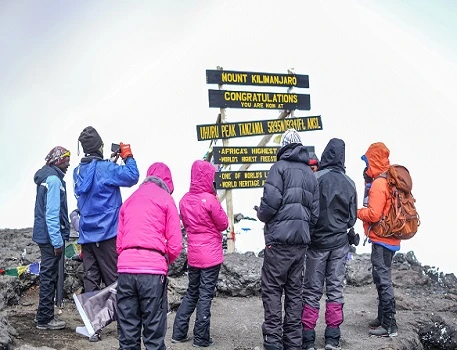 9 days Kilimanjaro climbing via Lemosho route package