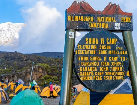 The most scenic Lemosho route on Mount Kilimanjaro